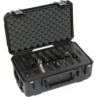 SKB 3I-2011-7B-M Six Handgun Case with Wheels