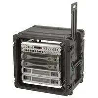 SKB 3SKB-R10U20W 20 Inch Deep Roto Shockmount Rolling Rack Case 10U