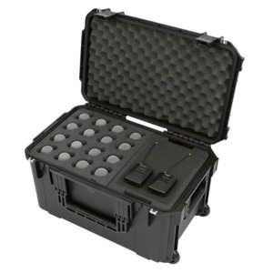 SKB iSeries 3i-221312WMC Waterproof Wireless 16 Microphone Case with Wheels